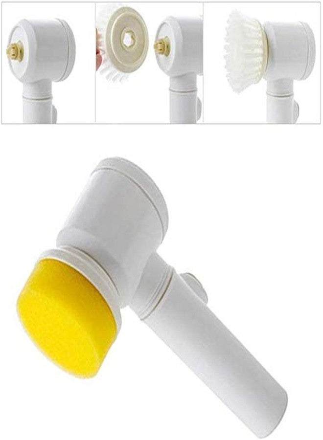 Rexmon Multi-Functional Hand-Held 5-in-1 Magic Brush Cleaner for Kitchen, Window, Bathroom (Medium, Multicolour) - Image 4